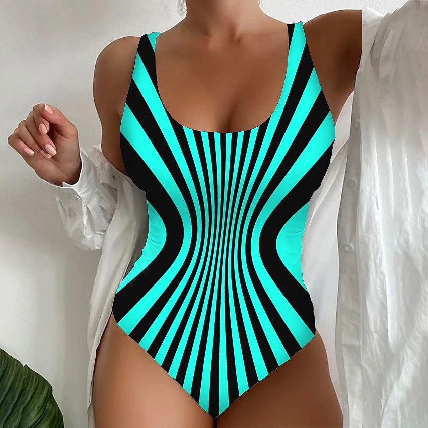 👙【S~6XL】Costum de baie dintr-o singură piesă, la modă, cu uscare rapidă, de vară 2026, esențial pentru plajă și malul mării