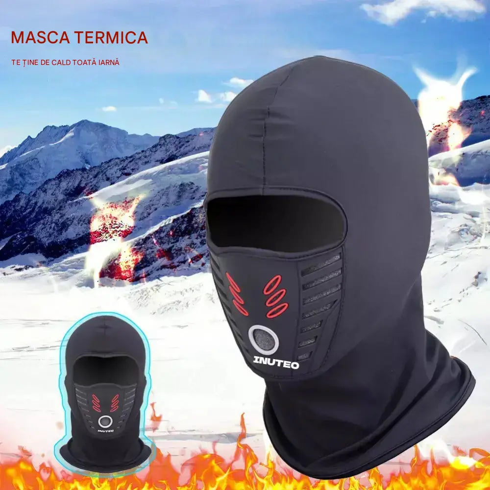 ☀️🔥Mască integrală, rezistentă la frig, pentru schi și iarnă, rezistentă la vânt și călduroasă, unisex