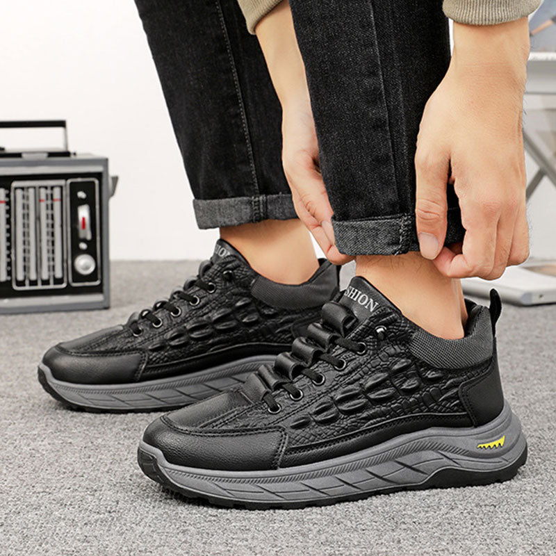 🔥👟Buty zimowe z grubą podeszwą – świetna amortyzacja i pewny krok na śliskich ulicach