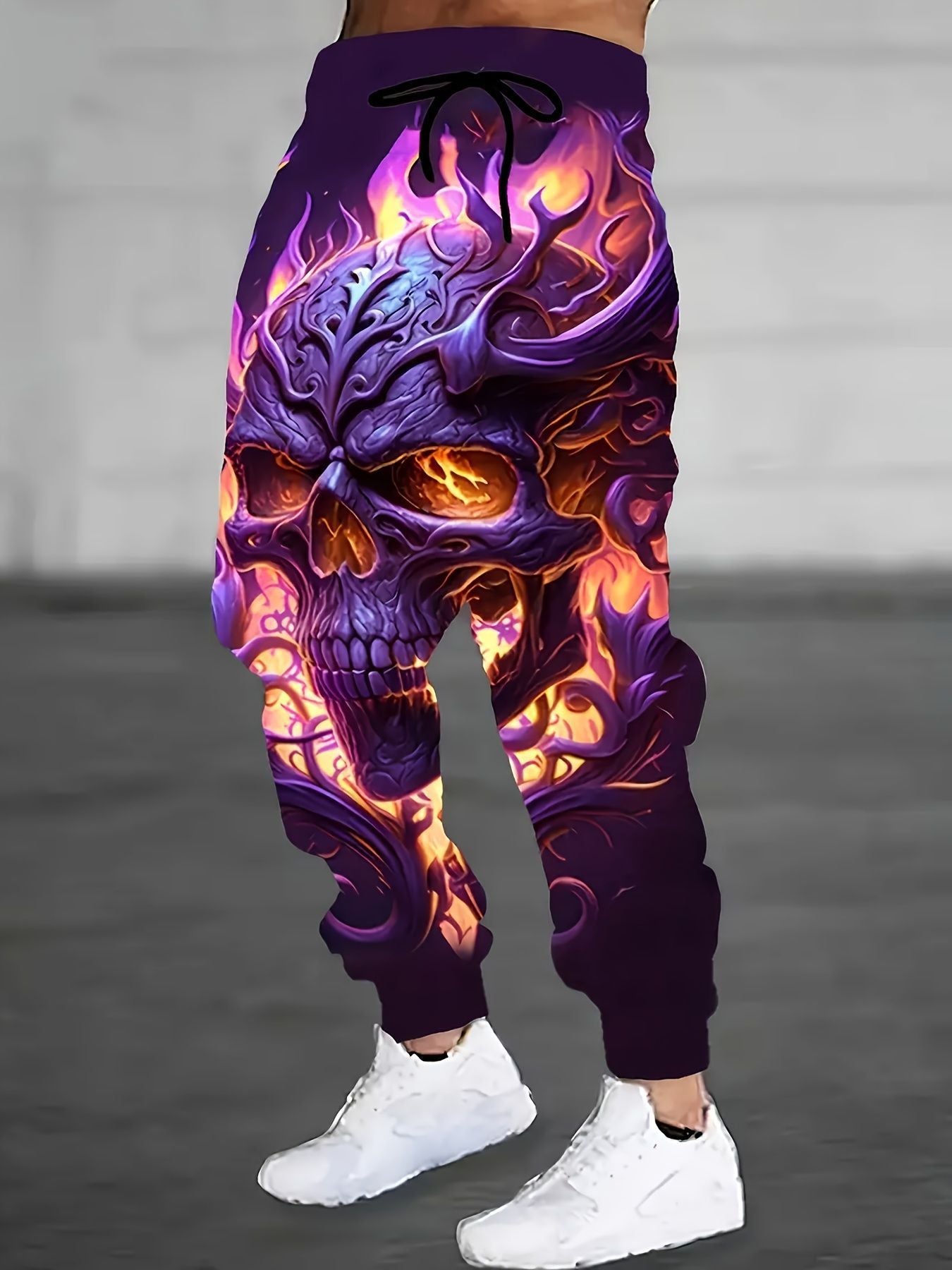 🔥【S-6XL】2025 nowe modne spodnie męskie z nadrukiem cyfrowym 3D