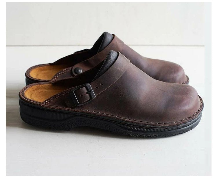 🔥✨【38-48】😎 Papuci de vară unisex noi și la modă cu vârf rotund și talpă moale pentru 2026