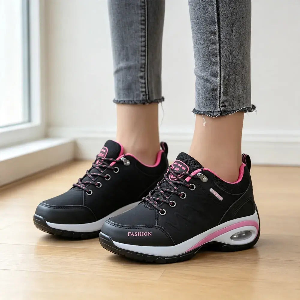Pantofi sport de damă cu pernă de aer și talpă moale – Model casual cu platformă, respirabili și confortabili (Mărimi 35–42)