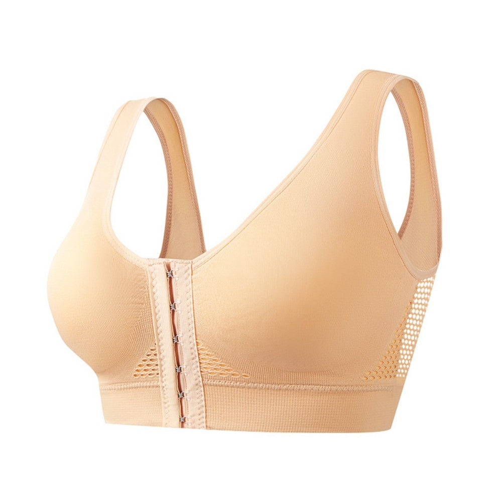 đ§ââď¸đăCompra 2 y llĂŠvate 1 gratisăăS-6XLăSujetador deportivo con cierre frontal sin aros, efecto push up y espalda deportiva