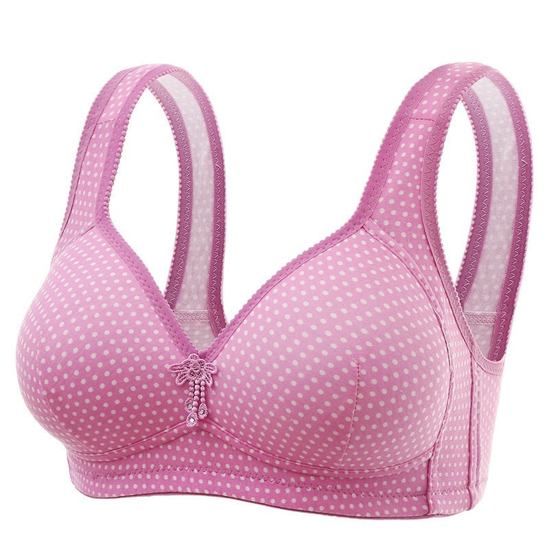 đăCompra 1 y llĂ©vate 1 gratisăđ„ă50-90KGăSujetador sin aros mujer talla grande con copa ligera y cierre trasero ajustable