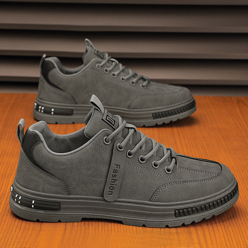 👟 Jesienne męskie sneakersy Casual z miękkiej skóry