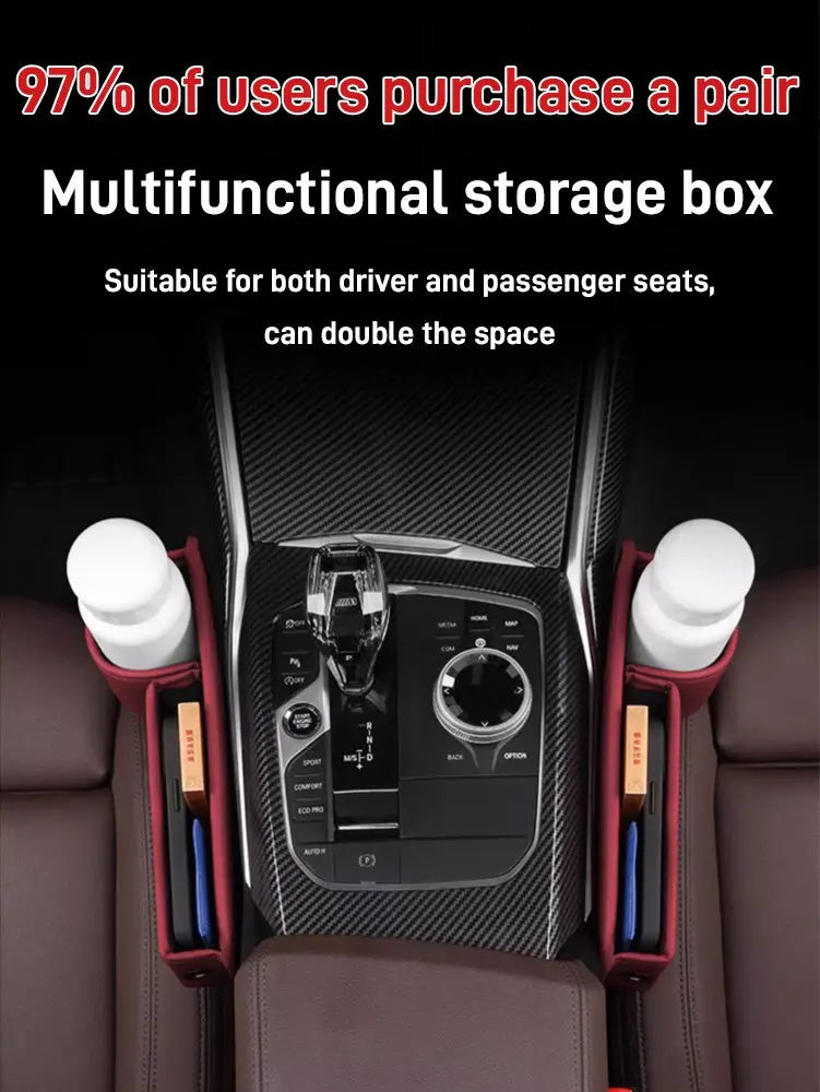 🚗✨Organizator auto multifuncțional pentru mai mult spațiu și ordine la îndemână