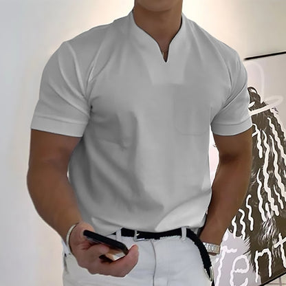 💥Ofertă limitată în timp💥🔥【S-5XL】🔥2026 Cămașă de vară pentru bărbați cu mânecă scurtă din bumbac elastic👕