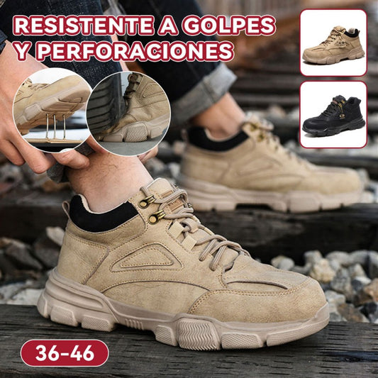 🔥 【Alta calidad】Zapatos de seguridad invierno antiimpacto, antipunción y antideslizantes【Se admite pago contra reembolso】