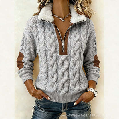 🔥Surpriză pe timp limitat: reducere de 50%! 🔥 Hanorac cu imprimeu și mâneci lungi + cardigan pufos
