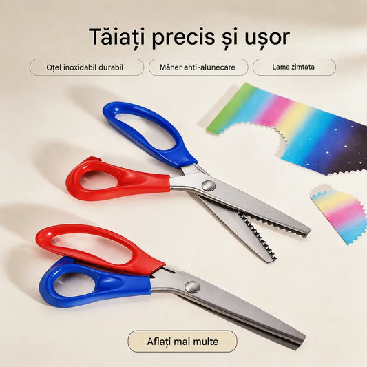 ✂️✨ Foarfece de cusut și dantelă DIY 🧵💖 Tăiere precisă și fără efort oricând - te ajută să-ți creezi propriile capodopere 🎀🌟