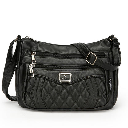 👜【Legnépszerűbb】Nagy keresztpántos válltáska | Sokoldalú és divatos keresztpántos táska