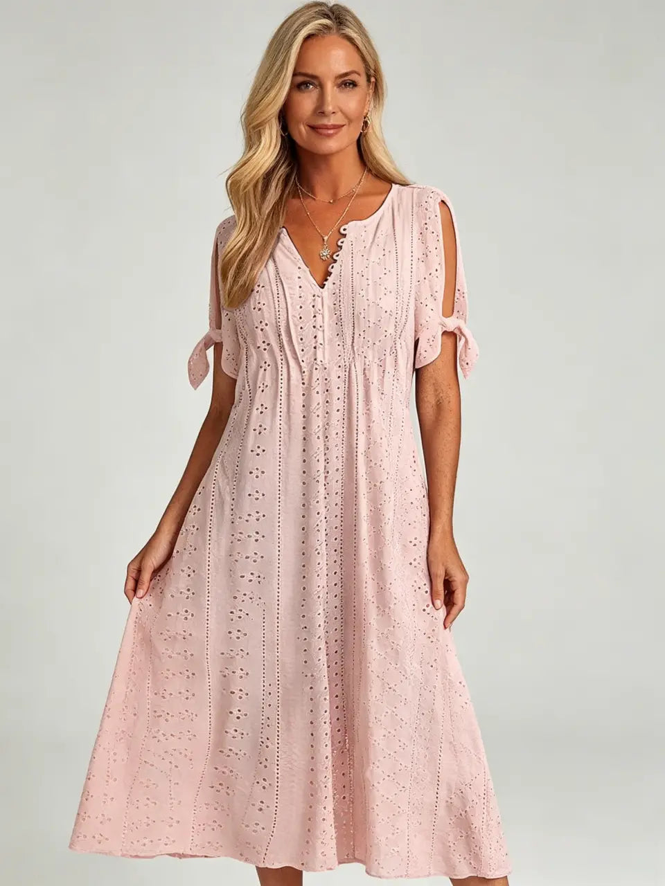 【🏆Cele mai bine vândute produse】👗 Rochie simplă și delicată, de culoare uni