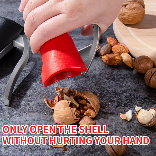 🌰 【Kup 1, a 1 otrzymasz gratis】 Wielofunkcyjny dziadek do orzechów – łatwo rozłupuje orzechy, migdały i orzechy laskowe