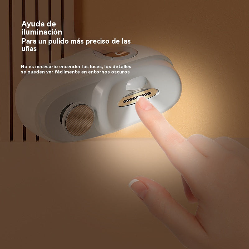 ✂️💅 Wielofunkcyjny elektryczny pilnik do paznokci, elektryczny obcinacz do paznokci z zabezpieczeniem przed przytrzaśnięciem