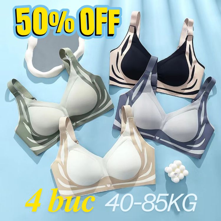 【Cumpără 1 Primești 1 Gratuit】Sutien pentru femei fără sârmă, dintr-o bucată❤️【40-85KG】
