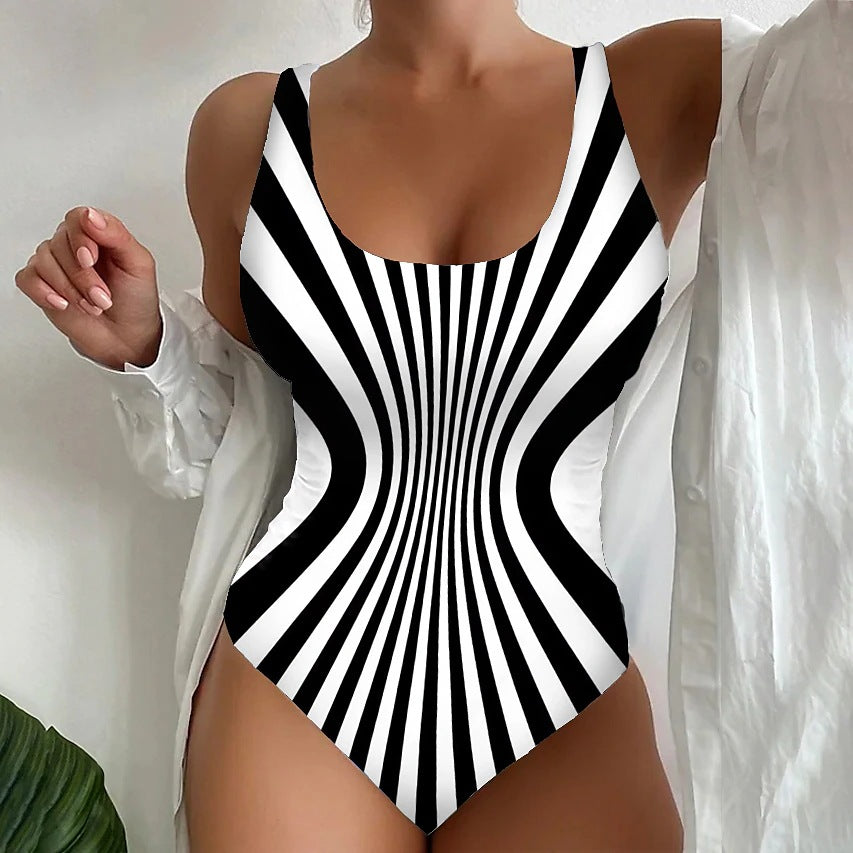 👙【S~6XL】Costum de baie dintr-o singură piesă, la modă, cu uscare rapidă, de vară 2026, esențial pentru plajă și malul mării
