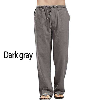 💥👖💖【S-5XL】Pantaloni casual pentru bărbați din bumbac – croială lejeră, material moale și respirabil