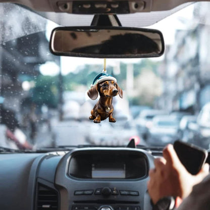 🎄【9 kosov】🐕 Božični okraski v obliki mladičkov