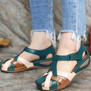 ✨🩰【Promociones fuera de temporada】【35-43】Sandalias romanas cómodas de piel suave para mujer