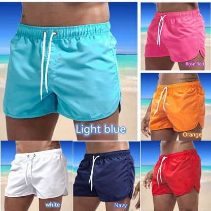 2026 Pantaloni scurti de baie multicolori la moda barbatilor imprimati