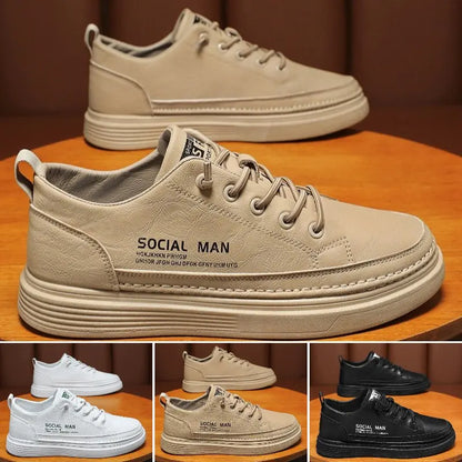【39-44】 2026 Primăvară New Soft Cowhide piele de vacă moale din piele Casual Board Shoes