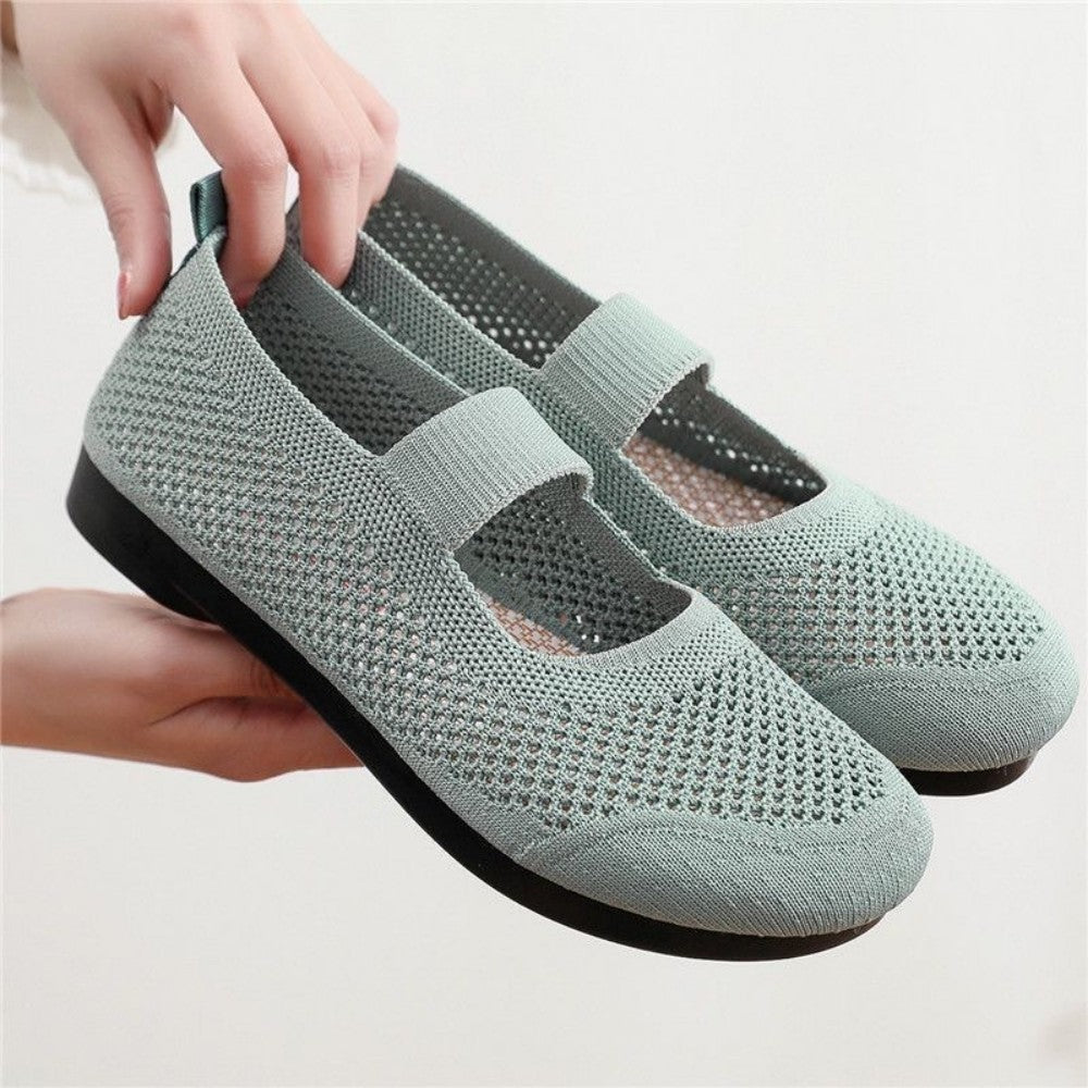 🌹【Pago contra reembolso】Zapatos ligeros y transpirables para mujer con suela antideslizante, cómodos y versátiles para primavera y verano【35-40】