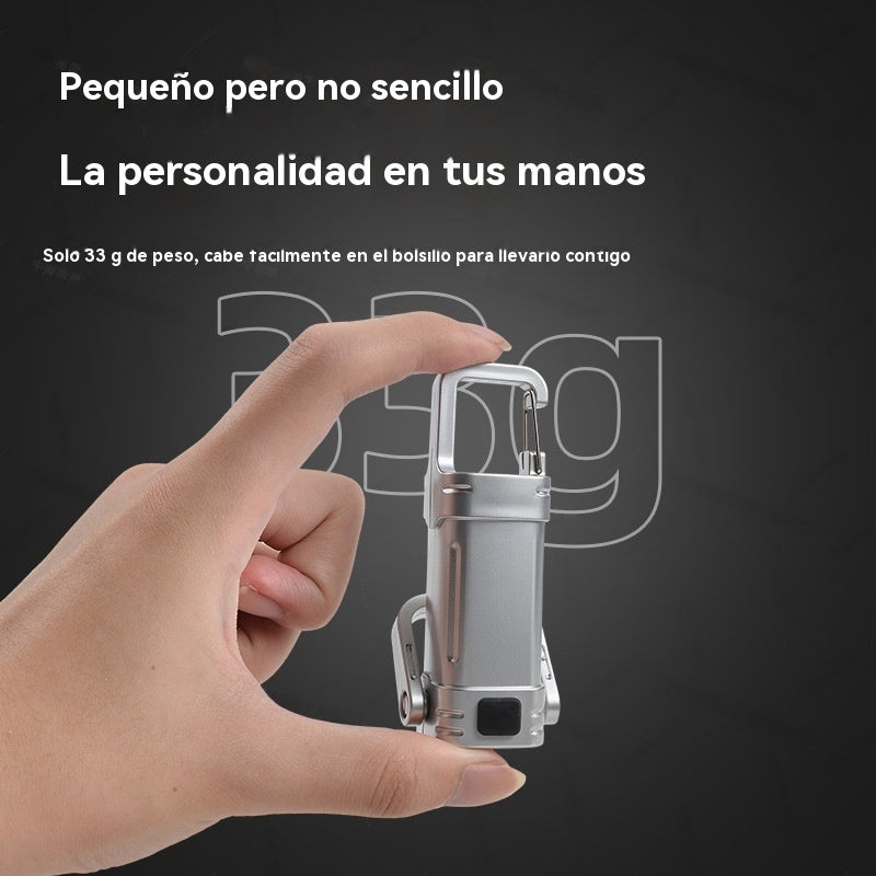 【Kup 2 i otrzymaj 2 gratis】🔥Świetna oferta🔥Super jasna i wodoodporna mini latarka do kluczy o mocy 1200 lm