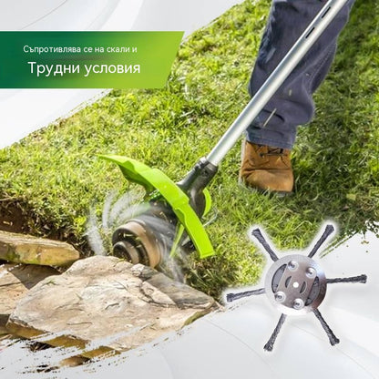 🔥✨【Купете 1, вземете 1 безплатно: 2 броя】🔥 Сменяема режеща глава за косачка за трева/храстореза - Стоманена режеща глава за косене на трева 🌿✂️⚙️
