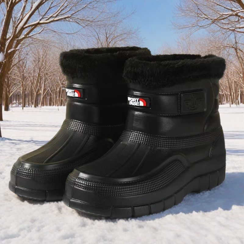 ♥️♥️【40-45】【Nový produkt】Pánske teplé, nepremokavé outdoorové topánky s flísovou podšívkou, odolné, do vody a snehu, po členky alebo nad členky.