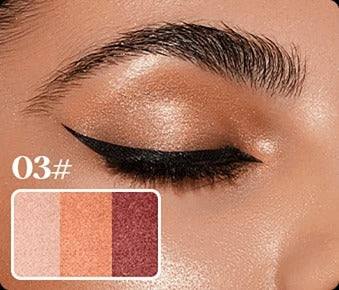 Cumpără 2, primești 2 gratis [4 BUCĂȚI] ✨ Fard de pleoape 3 în 1 – Luminozitate instantanee, efect de lifting și ten de lungă durată 💄