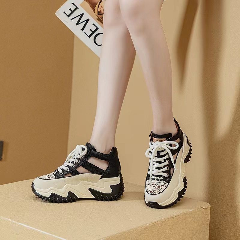 🔥【Alta calidad】【35-40】Nuevas sandalias casuales transpirables de verano para mujer, con suela gruesa.✅️Pago contra entrega