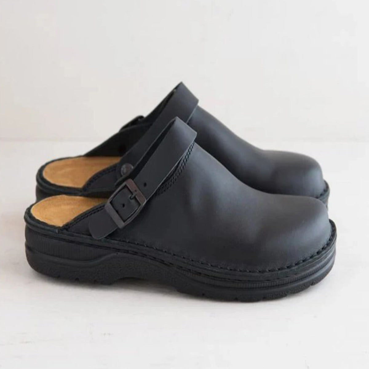 👍😎 [38–48] Visokokakovostni, udobni in lahki moški usnjeni copati