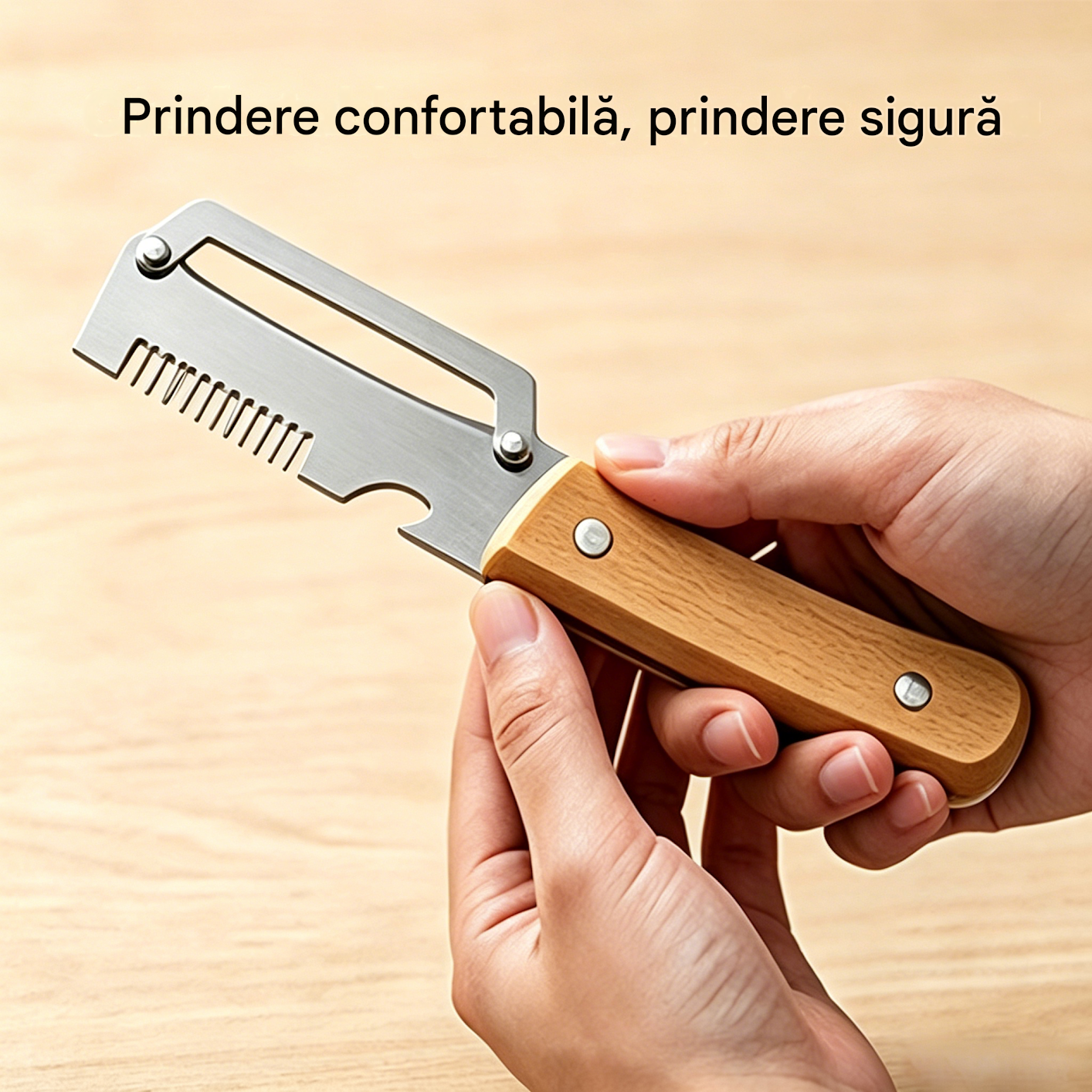 ✅ Cumpără 1, primești 1 (în total 2 bucăți) 🧅🔪 Cuțit de curățat multifuncțional 3 în 1: curăță, taie legume și deschide sticle! 🔥