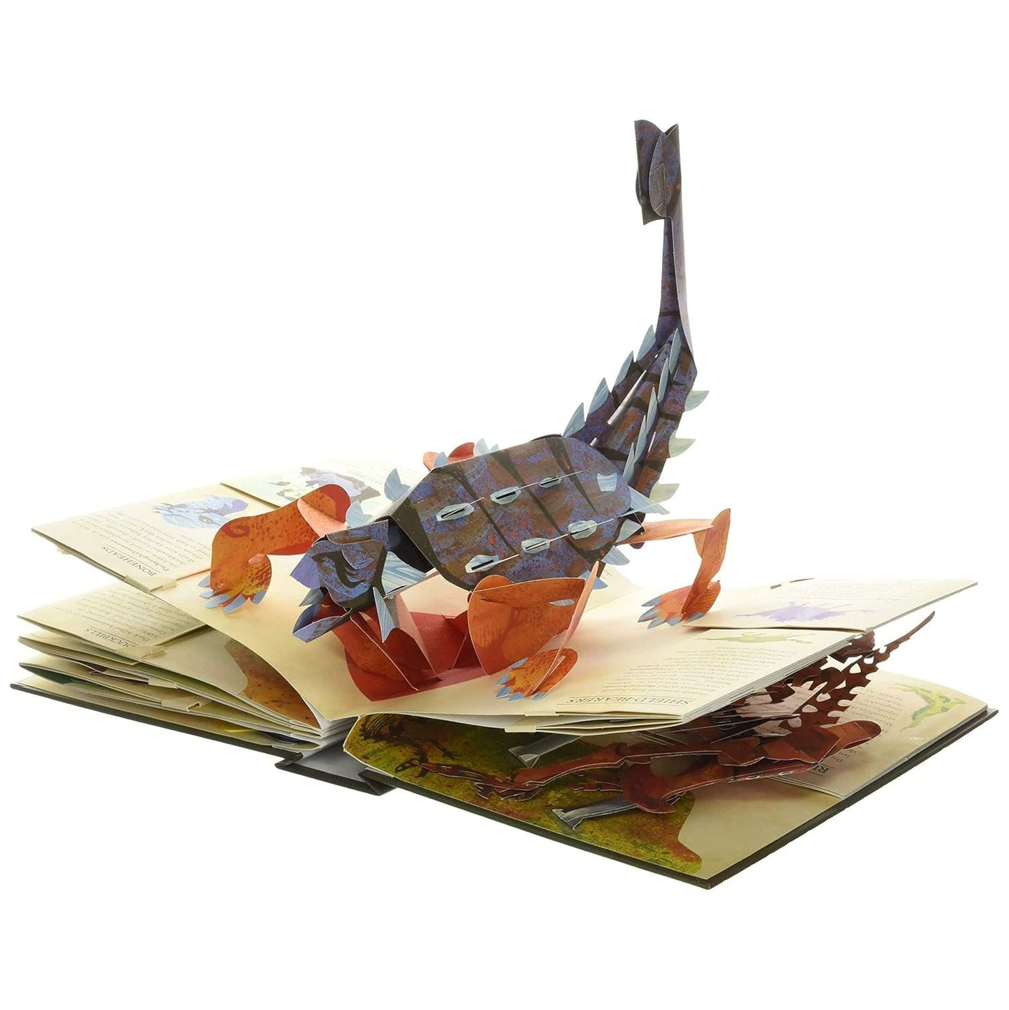 📕 3D Encyklopedia Prehistorica: Dinozaury, książka pop-up dla dzieci