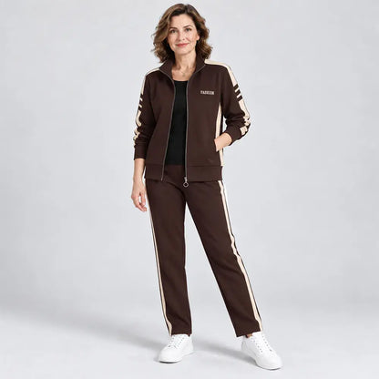🔥【Jachetă + pantaloni】😍 Nou set sport casual pentru toamnă/iarnă