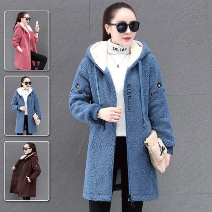 🌺【M-4XL】2026 nueva chaqueta de invierno chaqueta de algodón engrosada de terciopelo