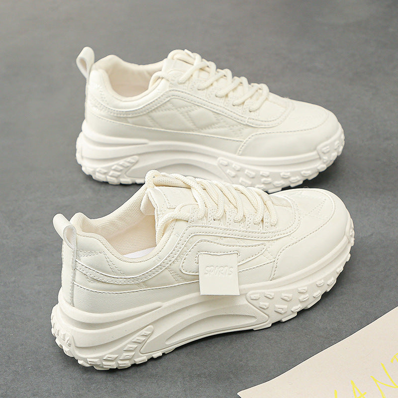 💗【35-40】Nowe buty damskie z grubą podeszwą, buty codzienne (wysokość grubej podeszwy zwiększa się o 5 cm)