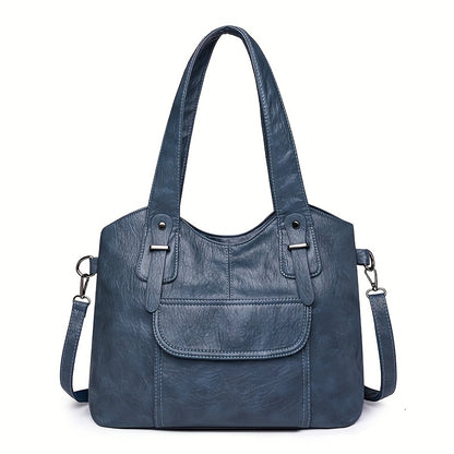 🔥✨【Calitate superioară】👜Geantă de umăr nouă pentru femei, confecționată din piele naturală de vacă, capacitate mare, piele anti-zgârieturi