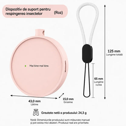🔥【2 bucăți la 139 lei】🐦 Dispozitiv portabil cu ultrasunete pentru alungarea păsărilor｜Dispozitiv automat pentru alungarea porumbeilor, ideal pentru balcoane, grădini și spații exterioare