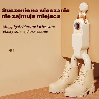 🔥【50% zniżki】🌡️🧦Elektryczna suszarka do butów z funkcją usuwania zapachu – szybkie i bezpieczne suszenie obuwia w domu