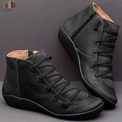 🔥【Tallas 35-43】Nuevas zapatillas anchas de invierno para mujer 2026-botines casuales.