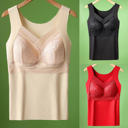 🔥【Set de 3】❤️【Pentru 40–100 kg】Sutien din dantelă pentru femei (toamnă/iarnă) – design elegant la spate, susținere confortabilă și croială care modelează silueta.