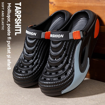 👟 50% reducere 🌬️ Sandale universale pentru bărbați cu talpă groasă din EVA: antiderapante, super ușoare și respirabile, ideale pentru plajă, sport și purtare zilnică 🏃‍♂️