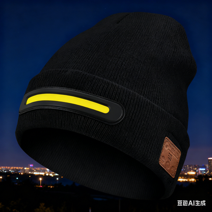 🔥🧢Ładowane czapki z LED i Bluetooth, utrzymujcie ciepło💡