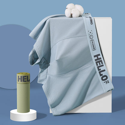 🔥【Cumpără 3, primești 3 gratis】🧊Chiloți boxer antibacterieni, convexi, din plasă, în formă de U, pentru bărbați, mărime mare
