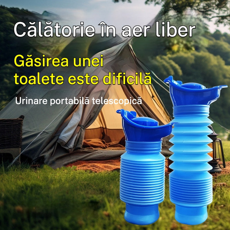 🔥【Cumpără 1 Primești 1 Gratuit】Urinare pliabilă portabilă pentru bărbați, femei, copii și bătrâni - Urinare reutilizabile【Capacitate mare de 750 ml】