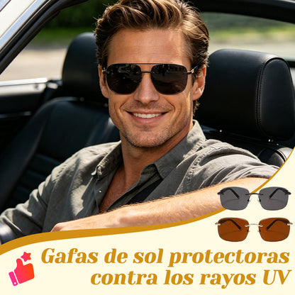 【Compra 1 y recibe 1 gratis】🕶️✨ Gafas de Sol Polarizadas – Visión Clara, Máxima Protección y Estilo Moderno【🎁 Incluye estuche de gafas de cuero + paño de limpieza — práctico y elegante】