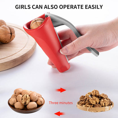 🌰 【Kup 1, a 1 otrzymasz gratis】 Wielofunkcyjny dziadek do orzechów – łatwo rozłupuje orzechy, migdały i orzechy laskowe