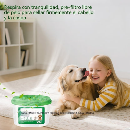 🔥 OFERTA 2026 - Caja mágica para eliminar el pelo y el olor de mascotas en el hogar