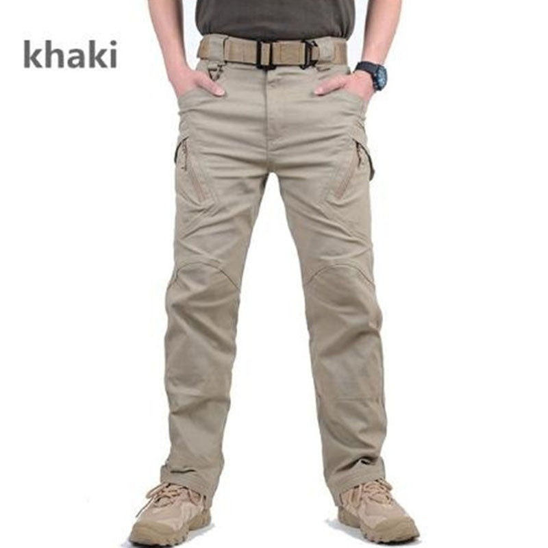 🚵‍♀️👖【S-5XL】😍 Pantaloni outdoor pentru bărbați de mari dimensiuni, uscare rapidă, pantaloni tactici durabili cu multiple buzunare
